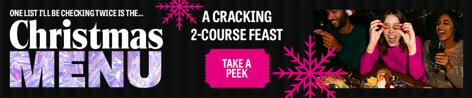 Festive menu at Beekeepers