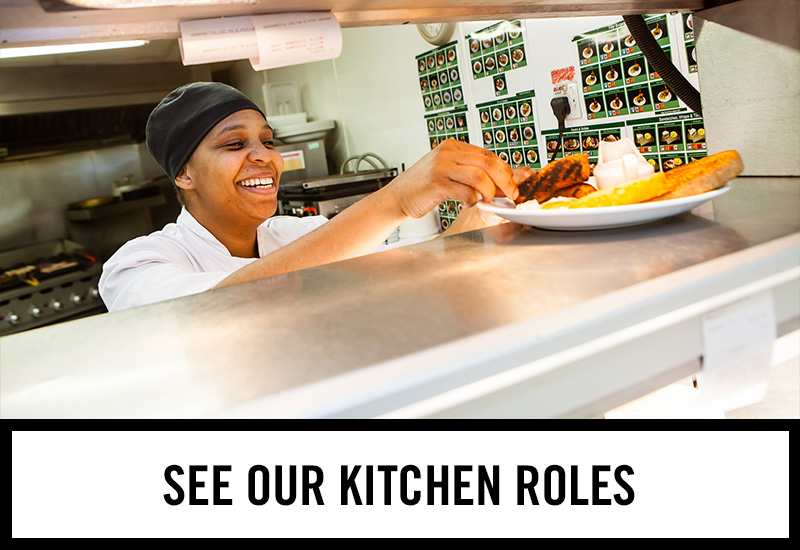 Kitchen roles at Beekeepers